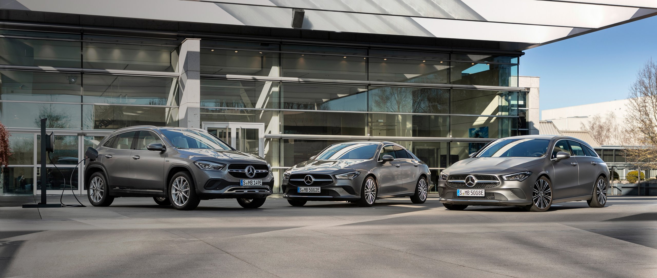 Семейство компактных автомобилей Mercedes-Benz дополнено тремя моделями с EQ Power